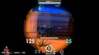 Explosive headshot: stock quickscope (crit boosted)