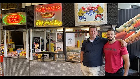 Get A Wagyu Beef Hot Dog At Frixin' Franks Hot Dog...