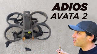 RESCATE del DJI AVATA 2 tras accidentarlo😱 ¿Puede volver a volar?