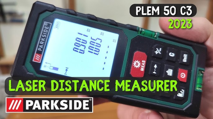 PARKSIDE® digitales Laser Massband PLMB 4 A1 - YouTube