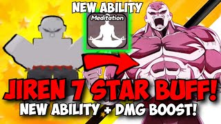 New Jiren 7 Star MEGA BUFF Made him META! New Meditation Ability | ASTD Showcase