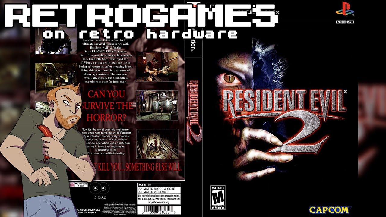 Let's Play Resident Evil 2 on original hardware! Live PS1 gameplay