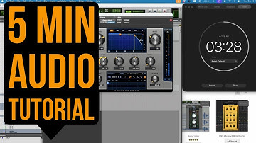 5 Minute Audio Tutorial: Dialogue Compression