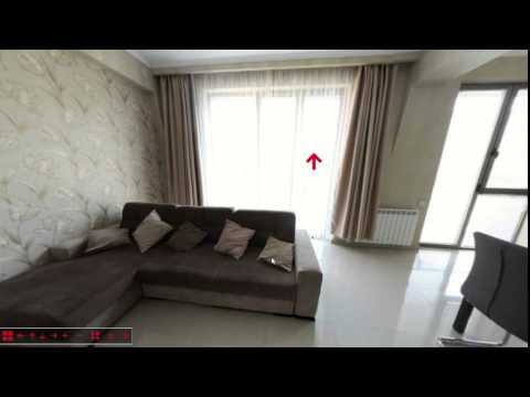 ქირავდება საბურთალოზე ბახტრიონის ქუჩაზე 11 ბ კორპუსში 3-ოთახიანი 100 კვ/მ ბინა