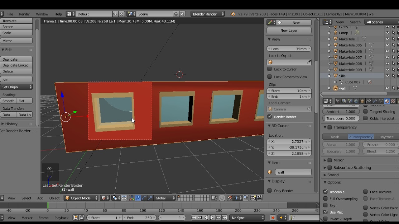 Render Spesific Object Render Border - YouTube