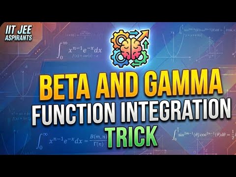 Integration HACK JEE #BETA AND GAMMA FUNCTION - YouTube