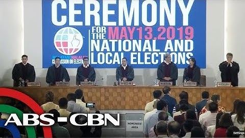 Comelec proclaims winning party-list groups | 22 May 2019