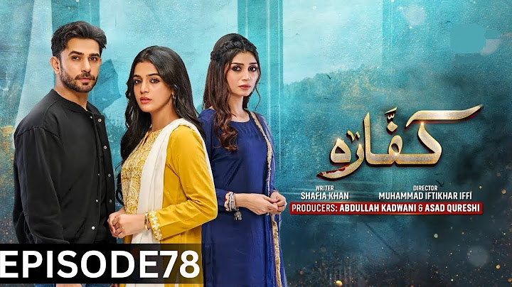 Kaffara Episode 78 - [Eng Sub] - Ali Ansari - Laiba Khan - Zoya Nasir - 05 october 2024 - [REVIEW]