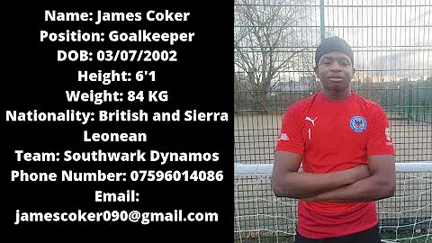 James Coker Second half of the season highlights 2...