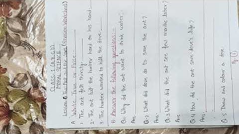 ECPS PRAYAGRAJ Class-1 (A, B, C, D)  MORAL SCIENCE.