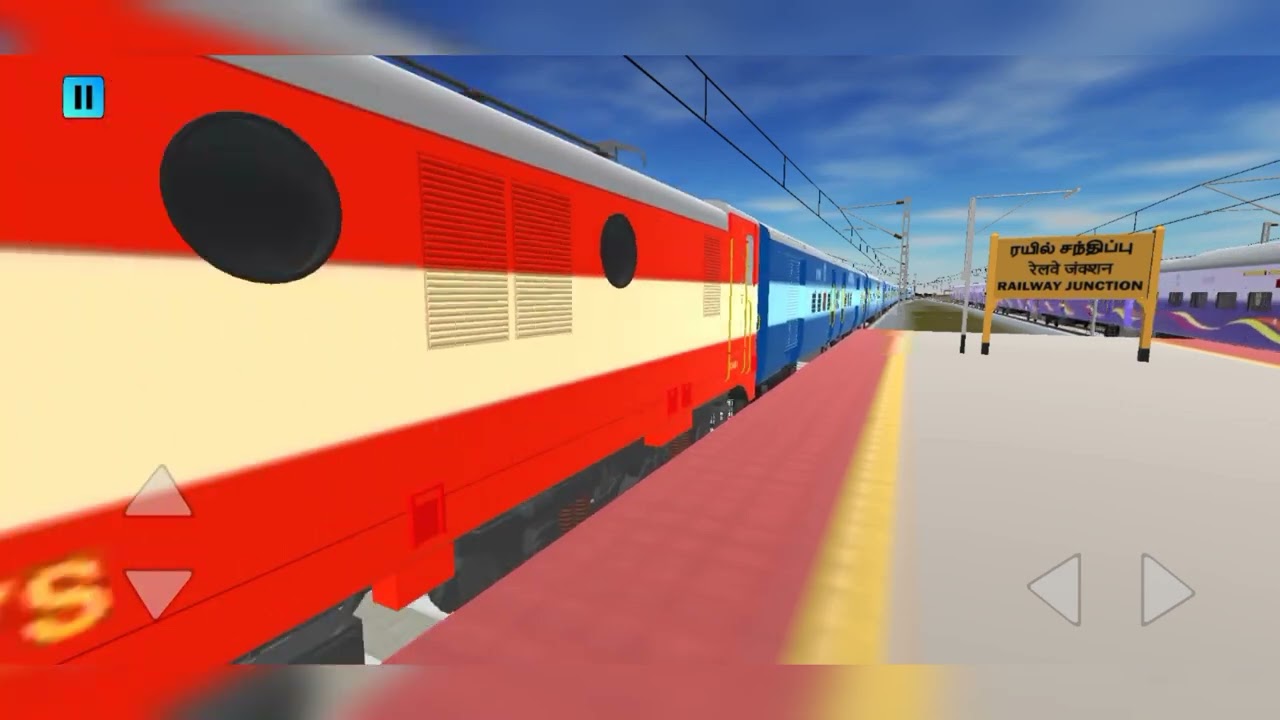 Decouple of Train || JUNCTION MODE.. NEW TRAIN GAMES VIDEOS 2022. 