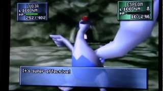 Pokemon Stadium 2 vs Red (Round 2) Battle Lugia Ho-oh Articuno N64