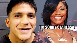 Bam Rodriguez APOLOGIZES to Claressa Shields IN ADVANCE for RUINING DATE after BEATING Sunny Edwards