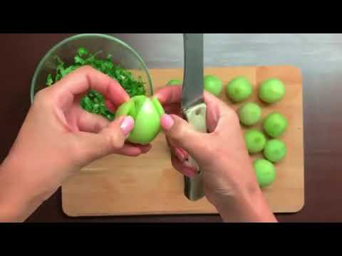 Видео: Почему  не готовила раньше? Солёные зелёные помидоры на зиму!