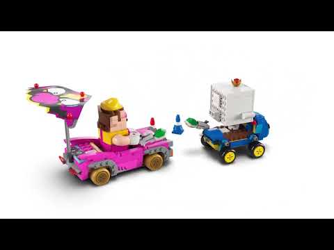 Miniatura del video del prodotto LEGO - SUPER MARIO Mario Kart – Wario e Re Boo 72038