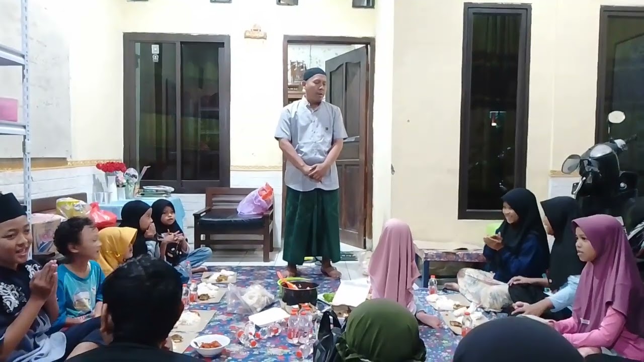 Acara Munggahan santri 