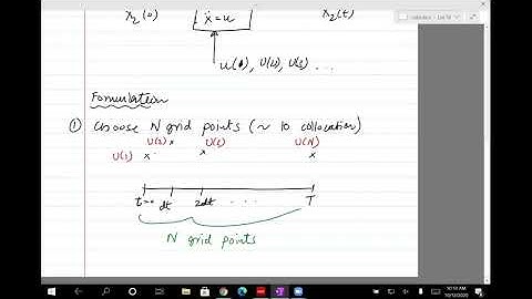 Robotics Lec19: Trajectory Optimization (2 of 2) (Fall 2020)