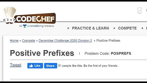 Positive prefix _ PROBLEM HINTS || codechef december long challenge || december lon g challenge