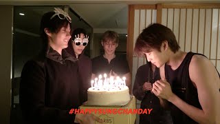 SUNGCHAN’s SURPRIIZE B-day????
