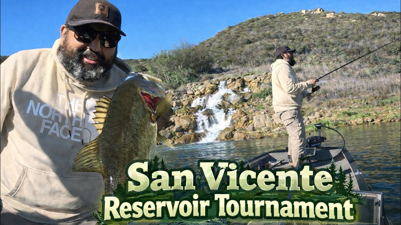 Bass Fishing Tournament at San Vicente Reservoir | 4th Place Finish + Bald Eagle Sighting
