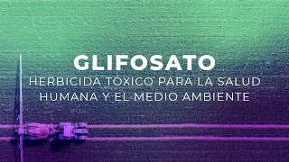 Glifosato, herbicida tóxico para la salud humana y el medio ambiente