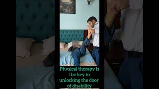 physio in old age #physiotherapy #geriatrics #bedridden #patientcare #exercise #mobilitytraining