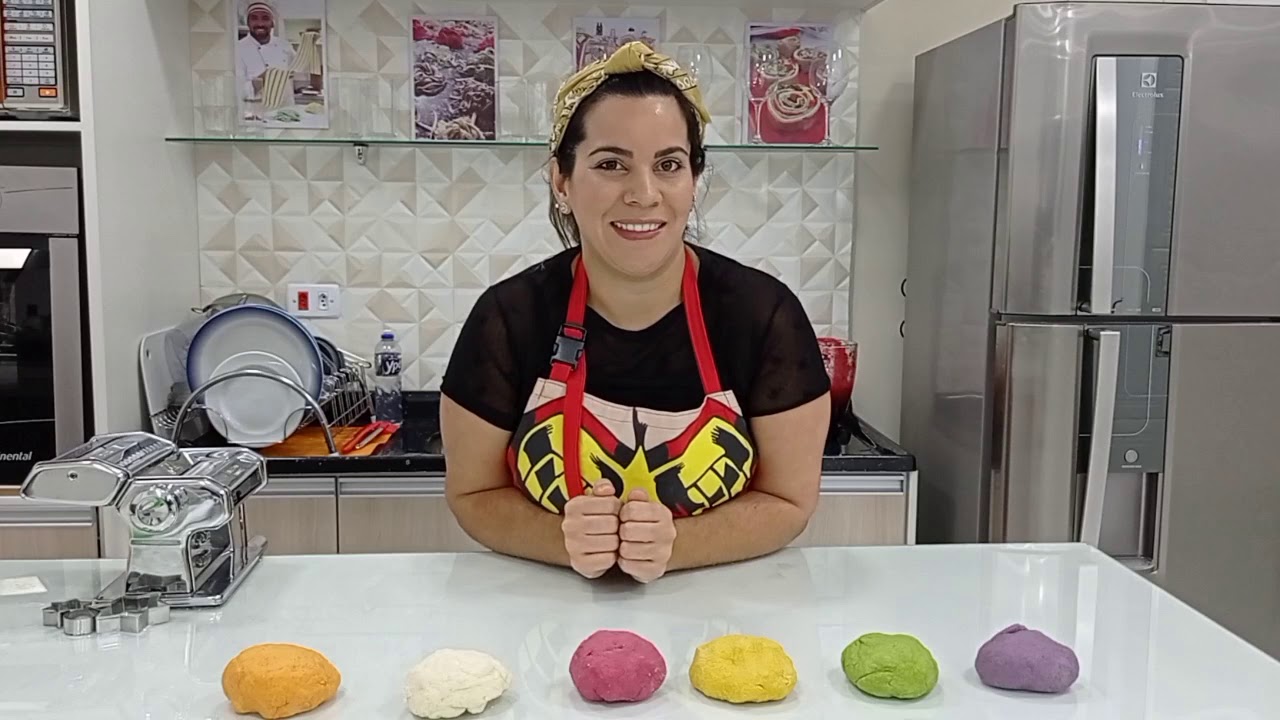Como colorir massas veganas