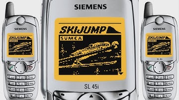 Ski Jump Siemens SL45i JAVA GAME (Sumea 2002)