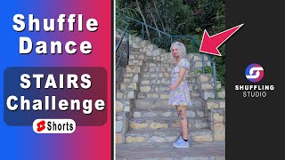 Rave DXRK 😱🔥 Smoothest Shuffle Dance Stair Challenge 2022 on DXRK Rave Music Mix (viral TikTok song)