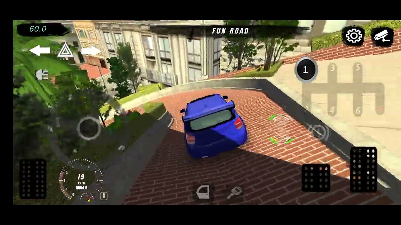 Fun Road Parking || Manual Gearbox Car Parking || DP GAME ZONE ||