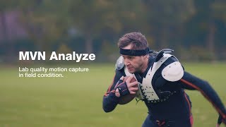 Lab quality motion capture in field conditions - Xsens MVN Analyze