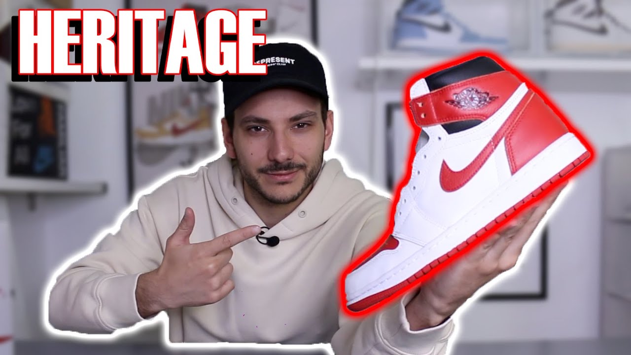 Air Jordan 1 Heritage - Unboxing & Review ITA