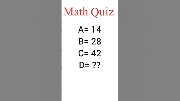 Math quiz #mcqsolve #brain #generalquize #calmdown #amor