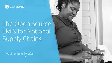 Introducing OpenLMIS LMIS Software Solutions and Service Provider