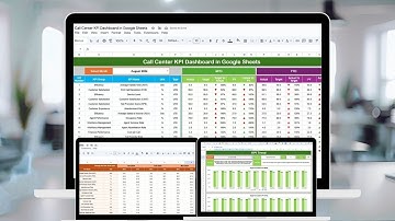 Call Center KPI Dashboard in Google Sheets