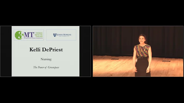2017 Three Minute Thesis Second Place Winner - Kel...