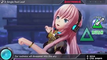 Project Diva X - A Single Red Leaf (Akahitoha) [Extreme] PERFECT