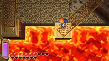 Playing TLOZ: A Link Between Worlds (Hero Mode) Part 25 - Lavay dungeon