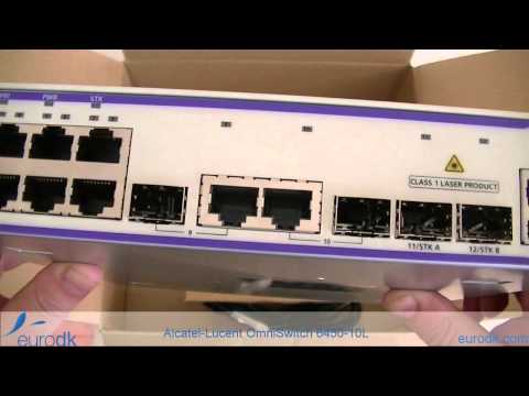 Alcatel-Lucent OmniSwitch 6450-10L QUICK UNBOXING & SPECIFICATIONS HD