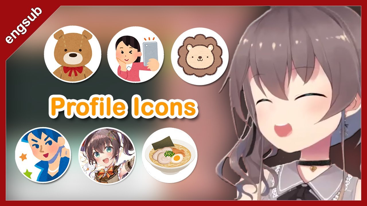 ⁣【07/21】Profile Icons Reflect One's Nature【夏色まつり Natsuiro Matsuri／ENGSUB】