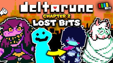 Deltarune Chapter 2 LOST BITS | Unused Content (Graphics & Audio) [TetraBitGaming]