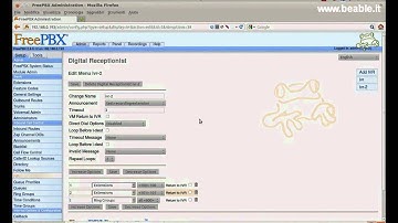 Tutorial 10: Asterisk&FreePbx - IVR setting