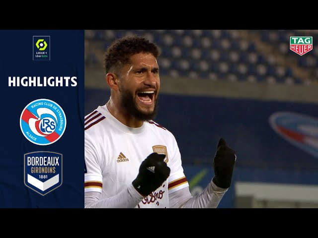 RC STRASBOURG ALSACE - FC GIRONDINS DE BORDEAUX (5 - 2) - Highlights -  (RCSA - GdB) / 2021-2022 