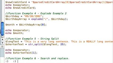 PHP Strings - Part (4/4)