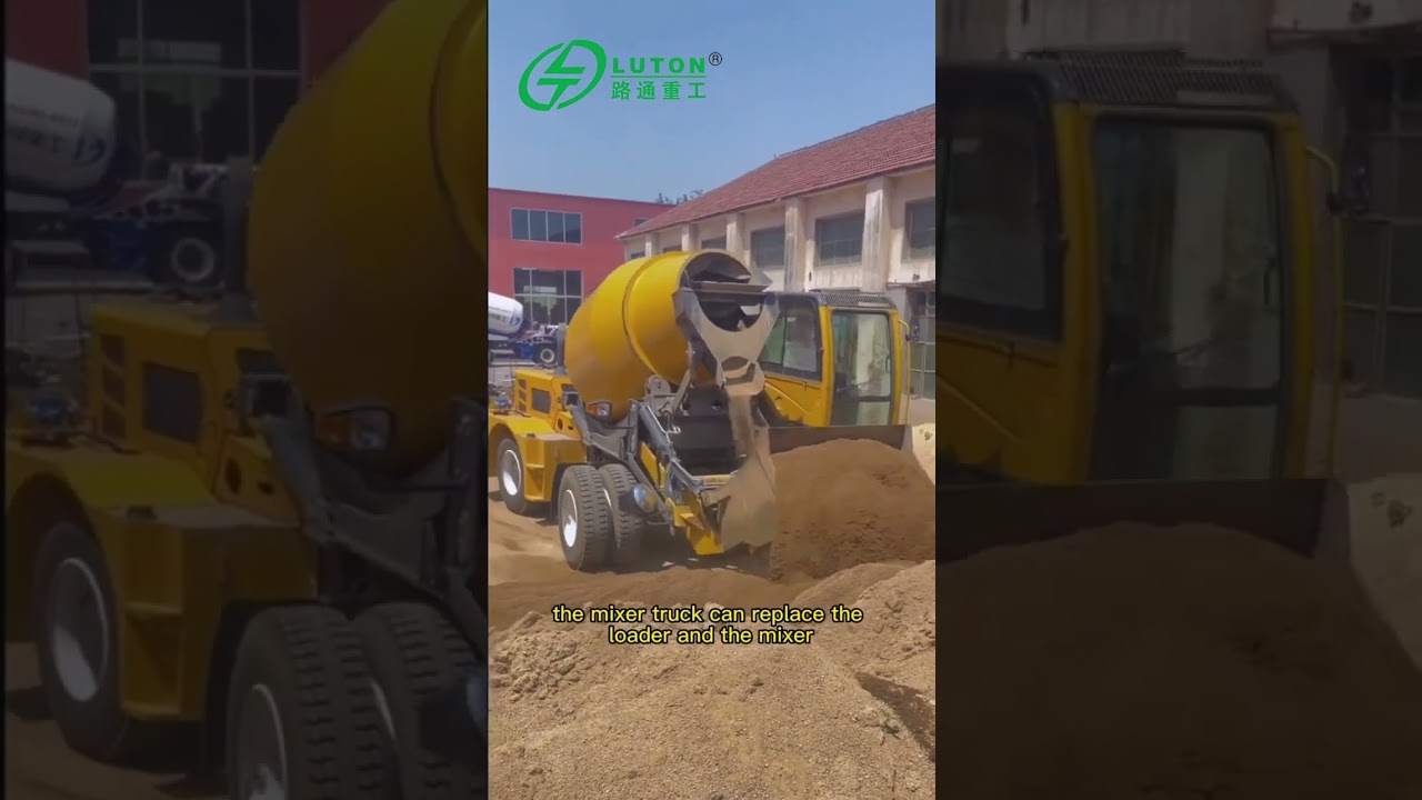 Oceanic 4cubic Mobile Selfload Concrete Mixer
