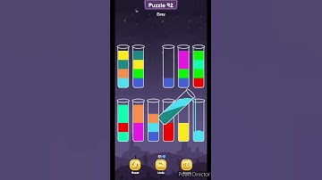 Water Color Sort Puzzle 92 #shorts