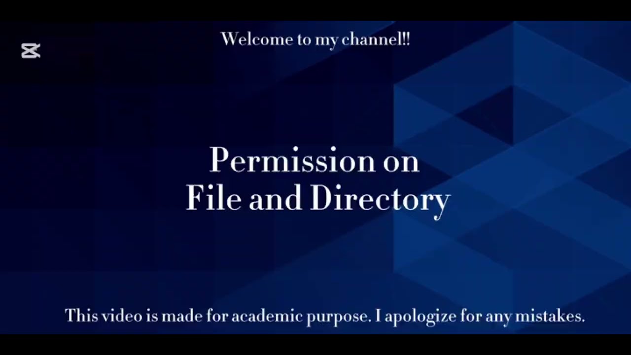 Basic Linux Commands: Permission on File and Directory in Linux (CentOS ...