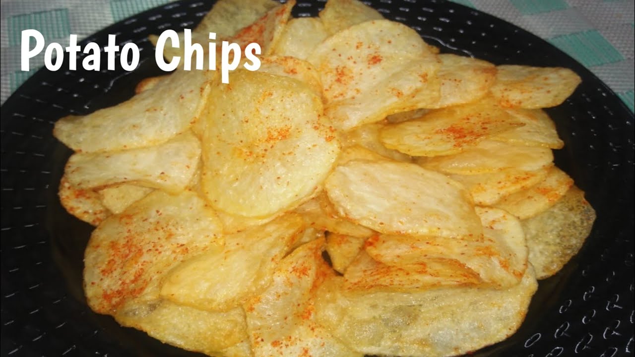 No soaking, No wiping, No drying Quick Spicy Potato Chips Recipe by
