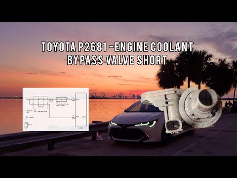 Toyota P2681- Engine Coolant Bypass Valve Short for E210 Corolla