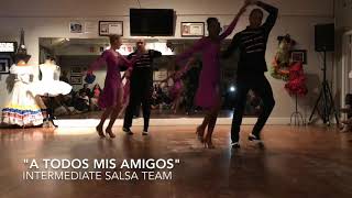 Yamulee Project Oklahoma City - Intermediate Salsa - A Todos Mis Amigos - Clips N Hips (3/16/19)